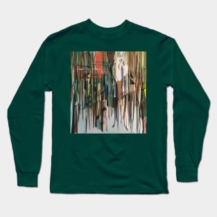 Branches- Nature Paper Collage Long Sleeve T-Shirt